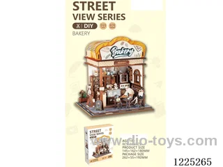 3D Wooden Jigsaw Puzzle Street Scene 185 PCS