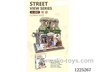 3D Wooden Jigsaw Puzzle Street Scene 238 PCS