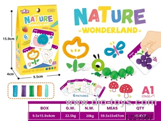 Nature DIY Colorful Clay