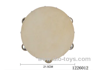 8 inch half-wood tambourine(21.5cm)