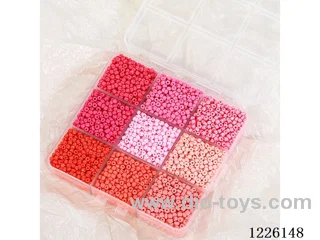 DIY Jewelry Set (3mm rice beads + wire (9 compartments))