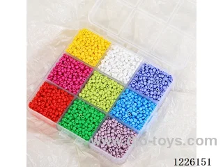 DIY Jewelry Set (3mm rice beads + wire (9 compartments))