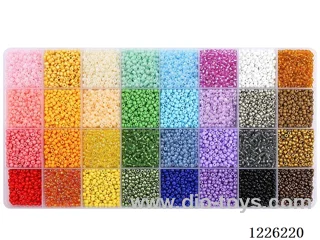 DIY Jewelry Set (3mm Rice Beads + Thread (32 compartments))