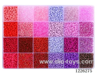 DIY Jewelry Set (3mm Rice Beads + Thread (24 compartments))