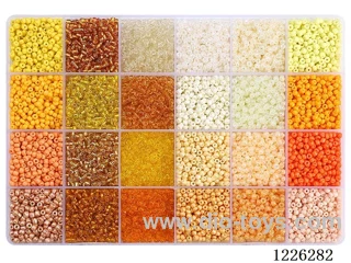 DIY Jewelry Set (3mm Rice Beads + Thread (24 compartments))