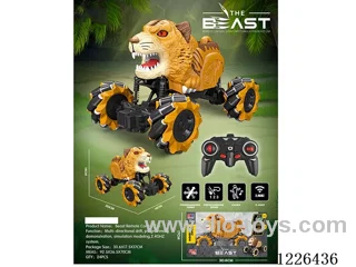 2.4G rc stunt car included battery