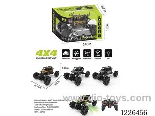 1:16 2.4G rc alloy car with light included battery