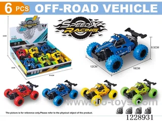 pull back car（4 colors mixed）6PCS