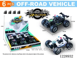 pull back car（2 colors mixed）6PCS