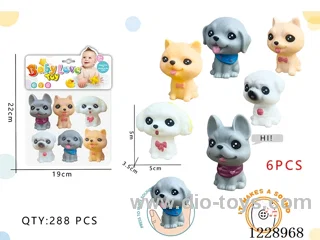 6PCS Vinyl Water Play Toys