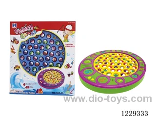 B/O fishing toys with music (42 fish)