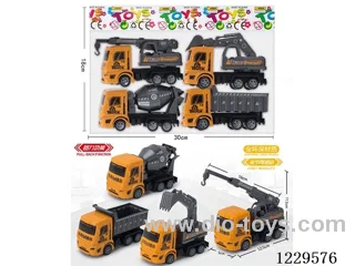 Pull back engineering car (4PCS)