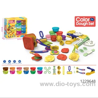 Play Color Dough Modeling Clay Tools Set