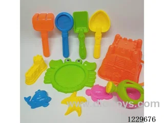 Beach bucket sand shovel set 11pcs