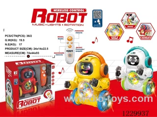 Infrared RC Robot W L/M not included battery