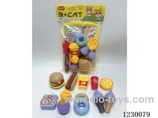 Hamburger dessert cake set