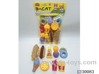 Hamburger dessert set