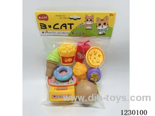 Cash Register Hamburger Set
