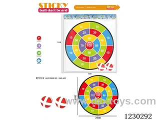 100 Points 28CM Sticky Ball Target
