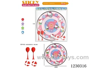 Holle Kitty 28CM Sticky Ball Dart Target