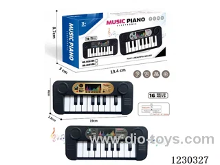 Ten-key dual-tone electronic keyboard