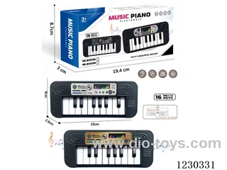 Ten-key dual-tone electronic keyboard