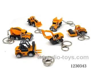 1:64 Free Wheel Alloy Construction Vehicle
