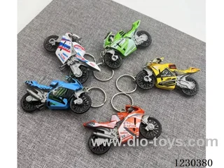 1:64 Free Wheel Alloy Motorcycle Key Chain