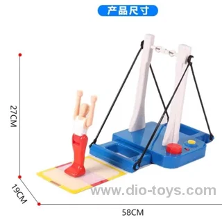 Gymnastics game console toy