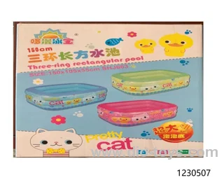 150cm inflatable pool/3color