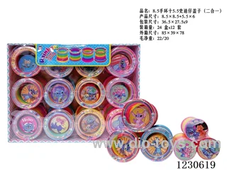 8.5 cm wristband + 5.5 cm cap (2-in-1) 12 sets/box