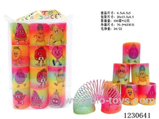 4.5*5 rainbow circle 12PCS