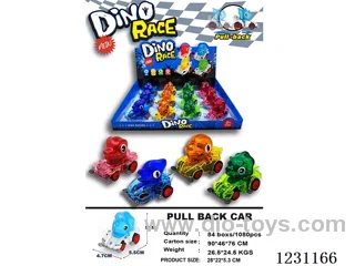 pull back dinosaur car 12PCS