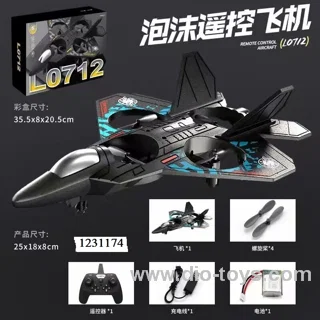 EPP foam stunt RC aircraft in color box