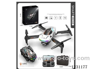 Optical flow dual-camera drone