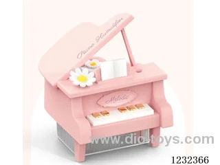 Piano Flower USB Charging Humidifier - With Lights - Battery Included