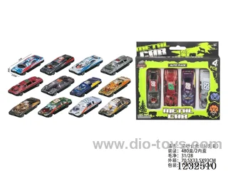 Free Wheel Alloy Car