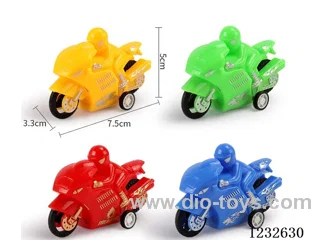 Motorcycle-pull back