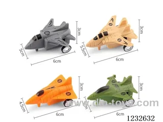 Fighter Jet-pull back 4PCS in one bag