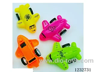 Cartoon pull-back airplane (medium package single price)