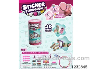 40-piece DIY bead sticker bracelet sticker bead bracelet sticker bead sticker fun