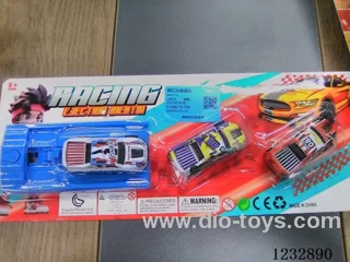 Launching pull back tin car