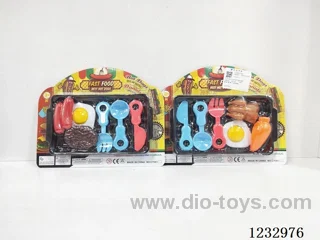 Two types of food sets mixed