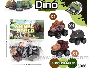 Animal Pull Back Car