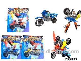 Transforming dirt bike
