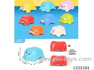 8 pull-back animals
