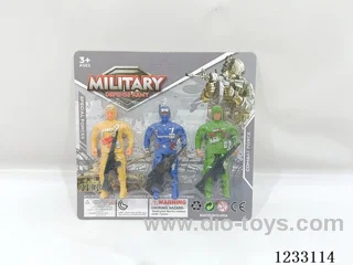 Soldier figure (3 pieces)