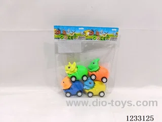 Pull Back Dinosaur Egg Truck