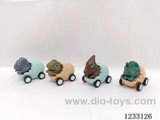 Pull Back Dinosaur Egg Truck