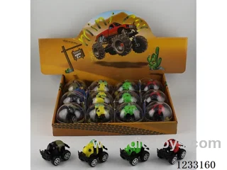 Off-road insect pull-back car 12pcs/box